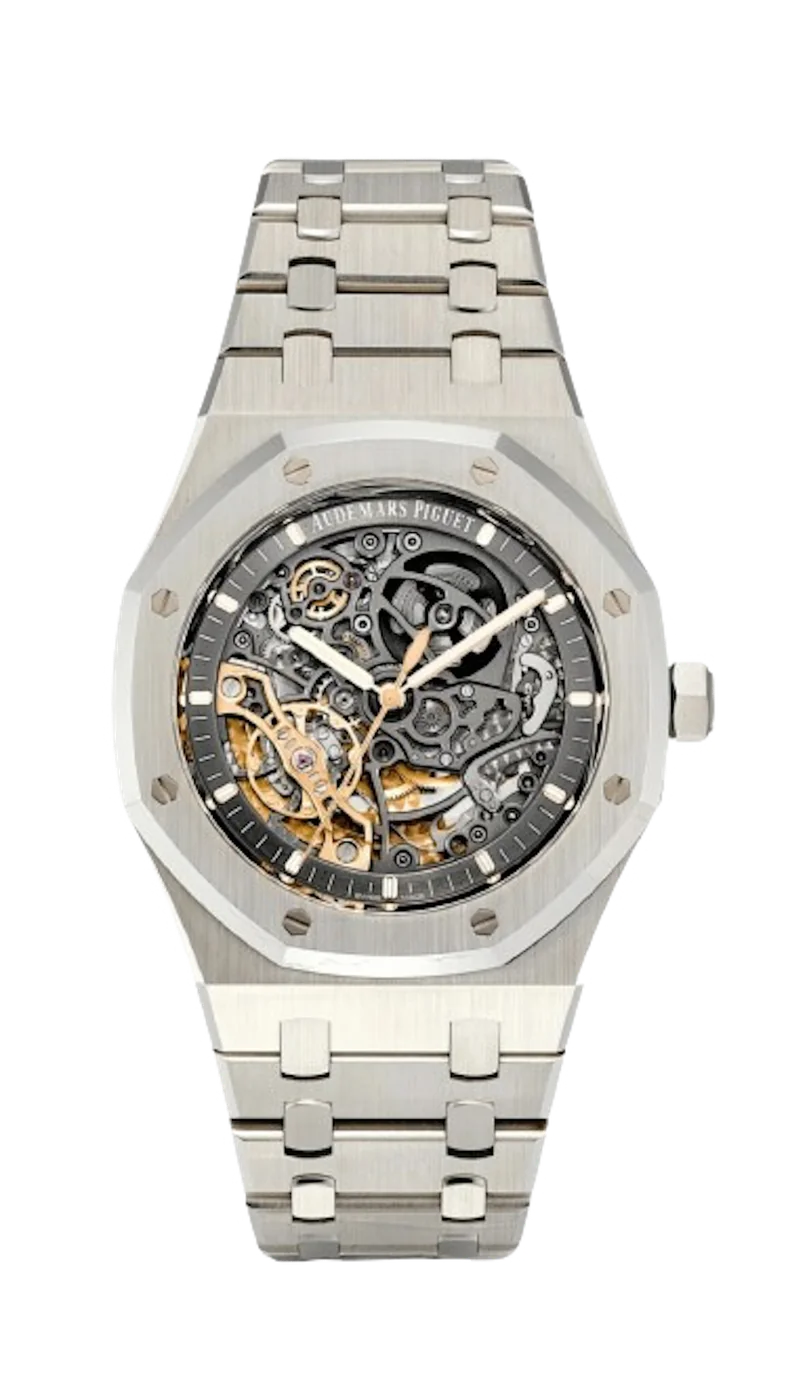 Audemars Piguet Royal Oak Double Balance Wheel Skeleton 15407ST.OO.1220ST.01-41mm watch product photo