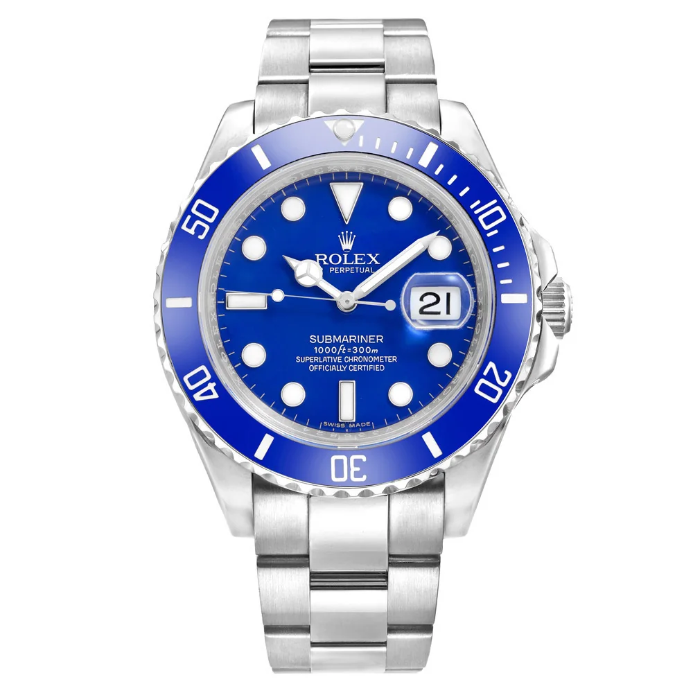 Rolex Submariner Ceramic Blue Dial 116610 watch product photo